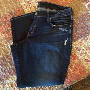 Silver straight leg jean